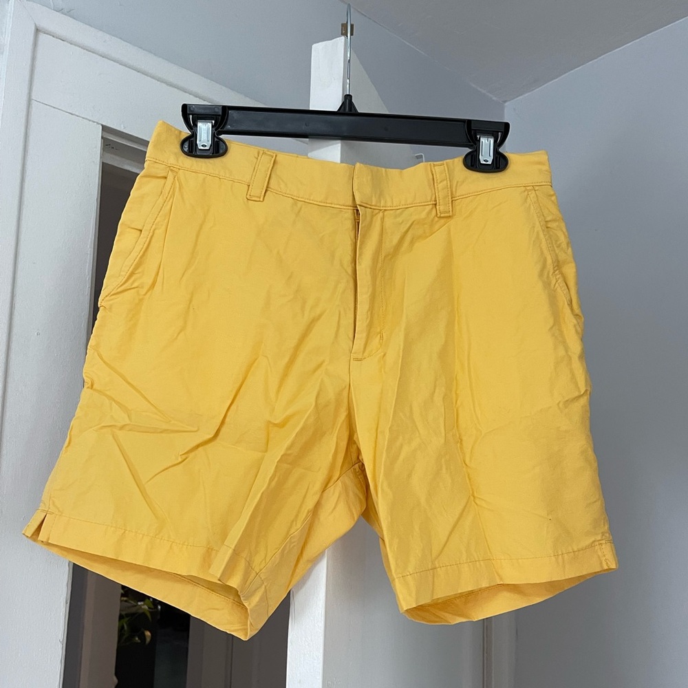 Yellow American Apparel Shorts